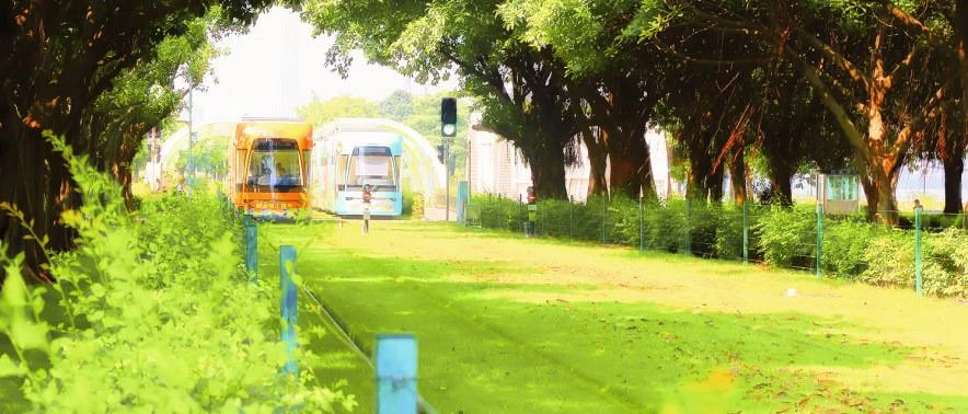 Guangzhou Haizhu Tram Line 1 Commemorative Ticket ( Unlimited Rides on the Same Day)