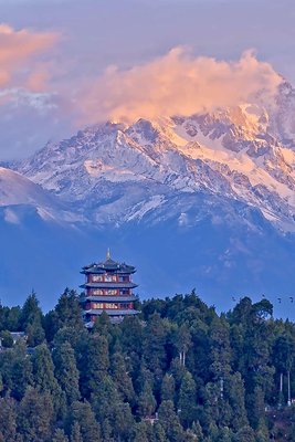 山念·觀雪山|聆感森氧holiday villa(麗江古城大水車店)