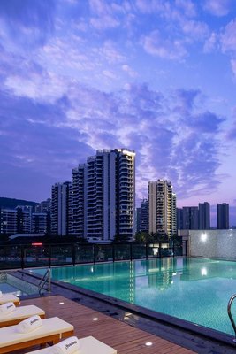 三亞未名湖公園希爾頓歡朋酒店