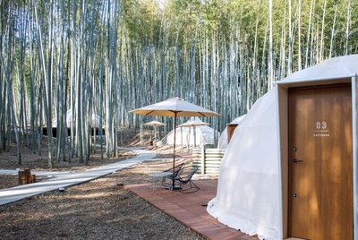 竹林動物園露營酒店