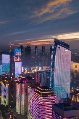 青島五四廣場海景美輪美奐酒店