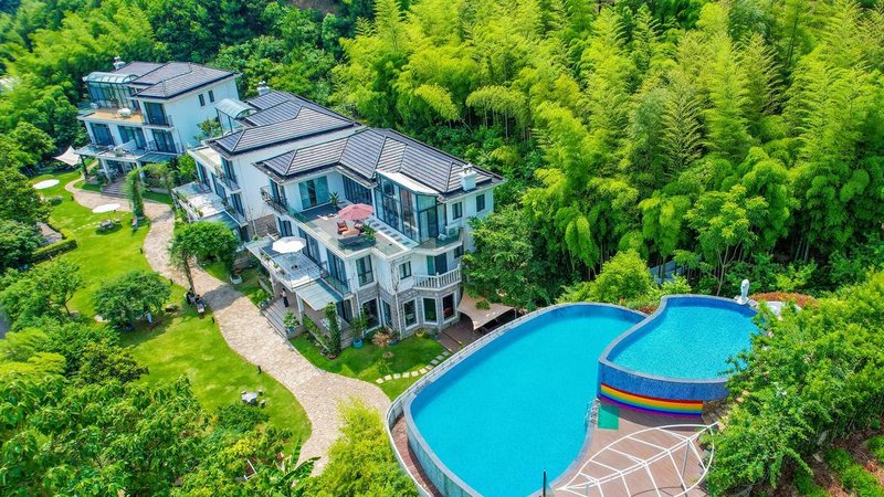 湖州西塞山山坳裏的院子民宿