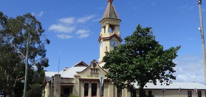 South Ballina landmark hotels background