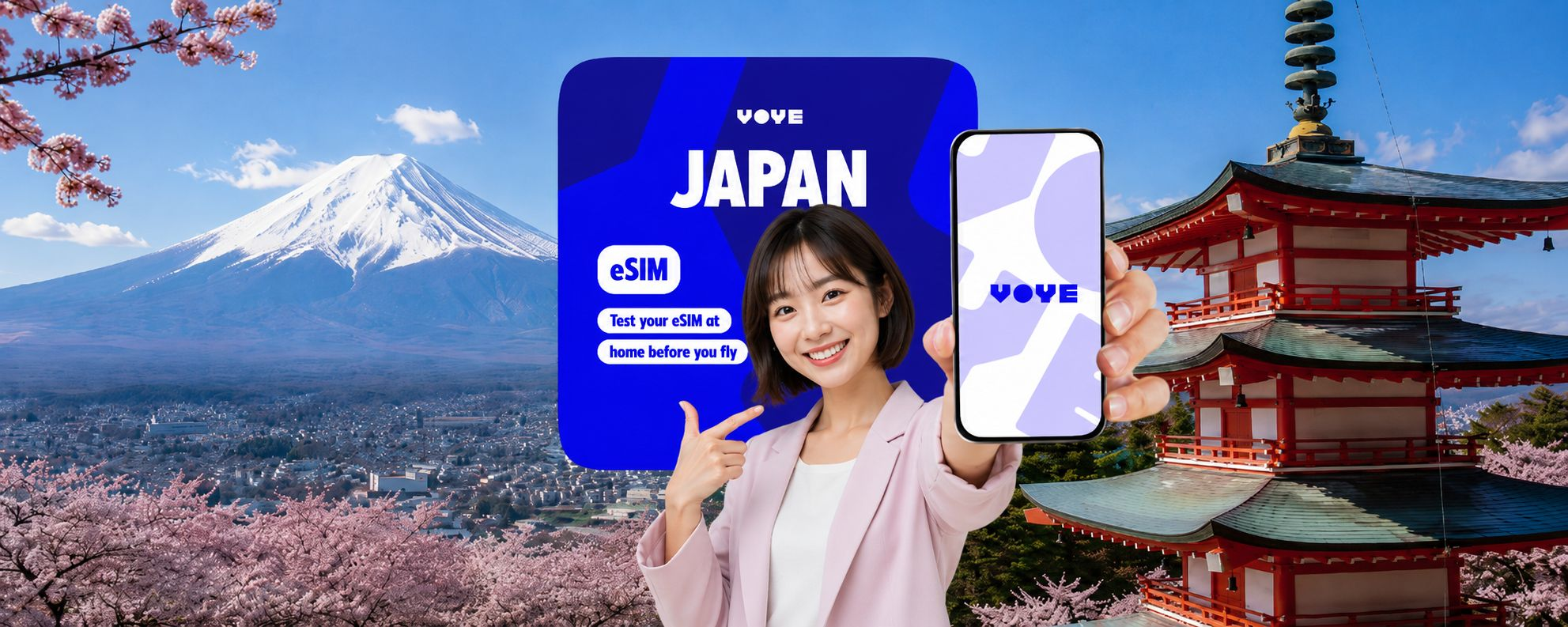 VOYE Japan Unlimited Data