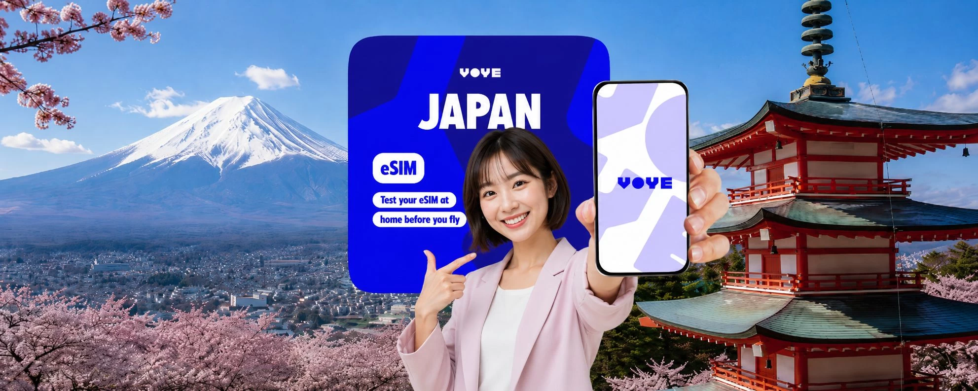 VOYE Japan Unlimited Data